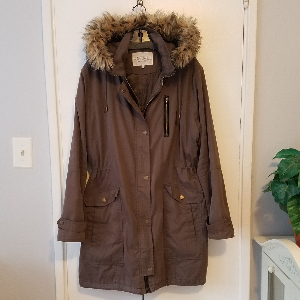 Rachel Roy Insulated Utility Hooded Parka
